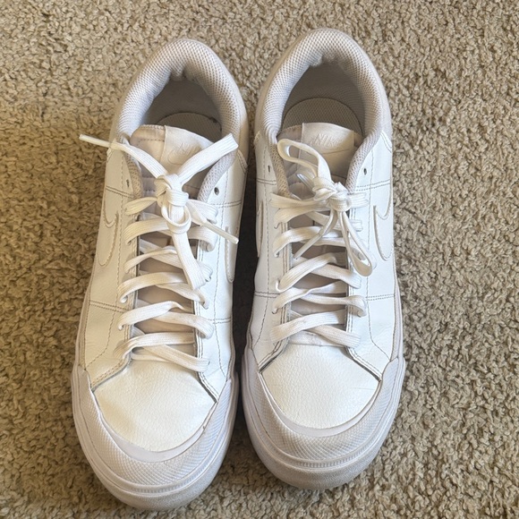 Nike Women's White Sneakers - Picture 2 of 8